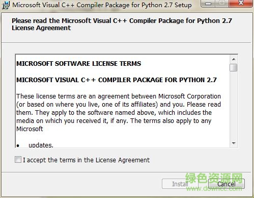 vcforpython27.msi下載