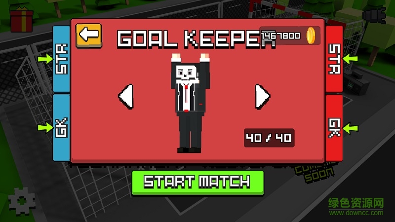 方塊街頭足球無限金幣版 v1.1.0 安卓版 2