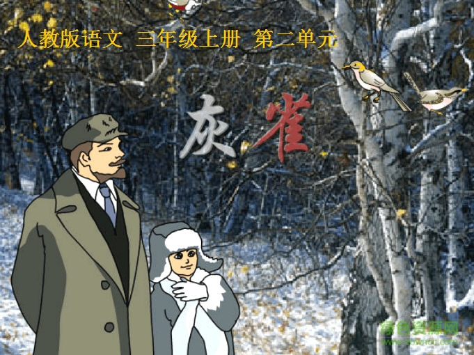 灰雀ppt課件公開課  0