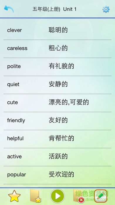 優(yōu)樂點(diǎn)讀機(jī)五年級(jí)人教版