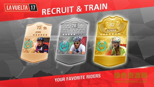環(huán)法自行車賽2017版(La Vuelta 2017 - Cycling Stars) v1.4.5 安卓無限金幣版 2