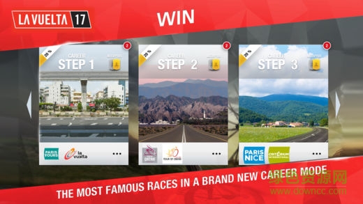 環(huán)法自行車賽2017版(La Vuelta 2017 - Cycling Stars) v1.4.5 安卓無限金幣版 0