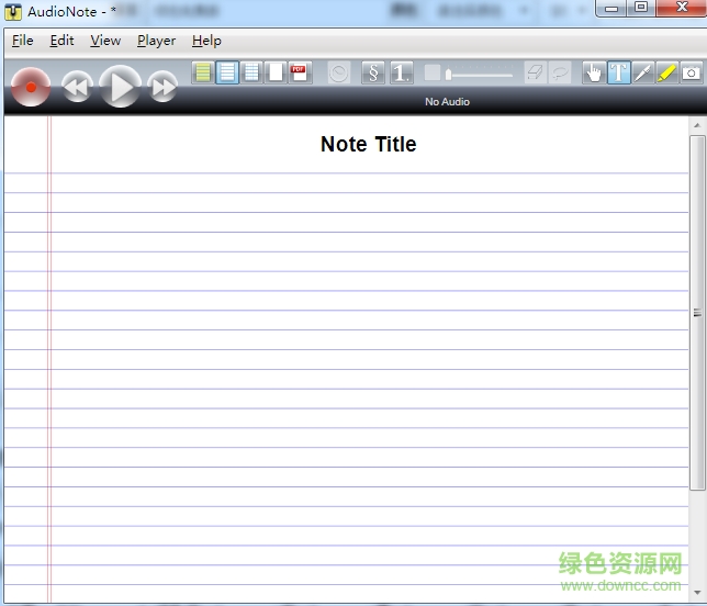 audionote 綠色免費版 0