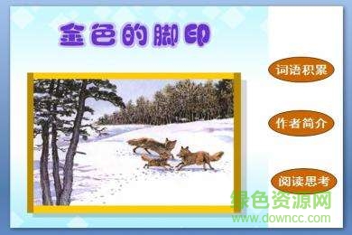 金色的腳印ppt完美版