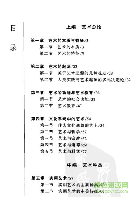 艺术学概论pdf