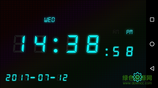 led數(shù)字桌面時(shí)鐘hd