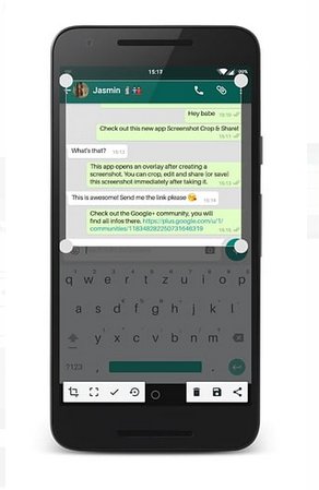 手機(jī)輕松截屏軟件(Screenshot Crop & Share) v1.74 安卓版 0