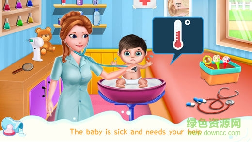 照顧小寶寶游戲