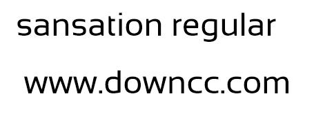 sansation regular字體