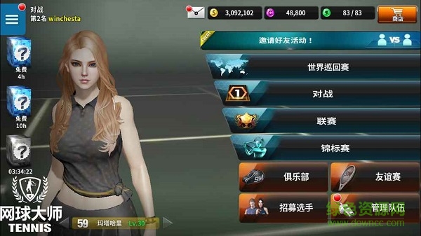 網(wǎng)球大師作弊器