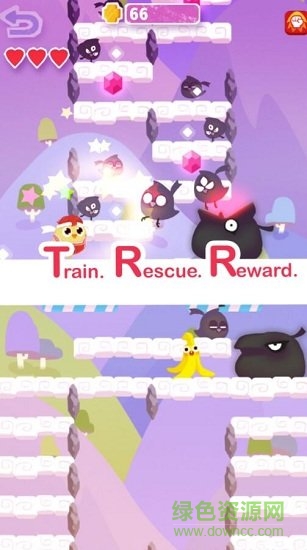 小黃雞跳一跳游戲(JumjumFly Rogue Edition) v1.03 安卓版 2