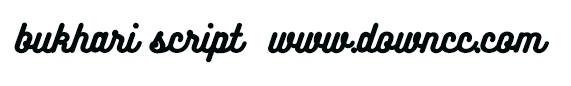 bukhari字體