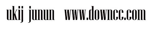 ukij junun字體