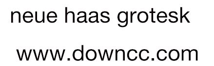 neue haas grotesk免費(fèi)字體
