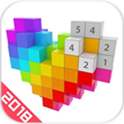 3D像素?cái)?shù)字填色Voxel