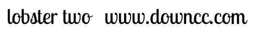 lobstertwo字體