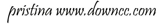 pristina regular字體