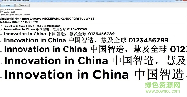 gothamrounded-bold字體  0