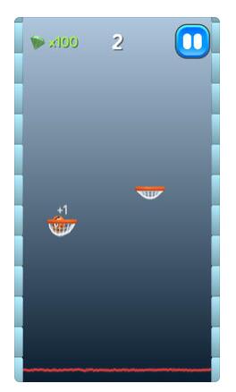 Ball Shot Fling to Basket Hoop游戏