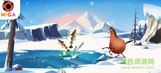 米加森林拼圖游戲