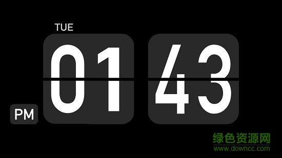 翻頁(yè)時(shí)鐘屏保fliqlo插件