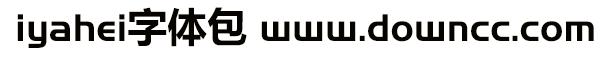 iyahei bold字體