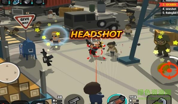 僵尸公園io游戲