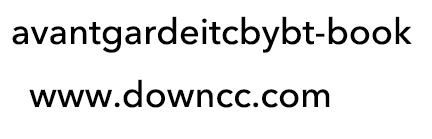 avantgardeitcbybt book字體