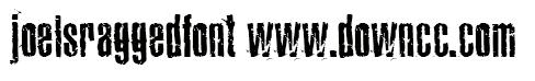 joelsraggedfont