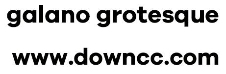 galano grotesque semibold