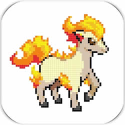 像素卡通填色游戲