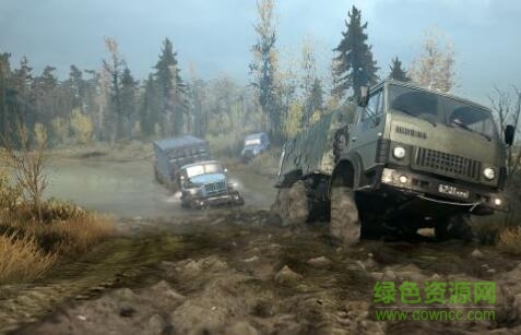 旋轉(zhuǎn)輪胎泥濘奔馳漢化版 免安裝正式版 1