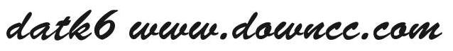 datk6字體