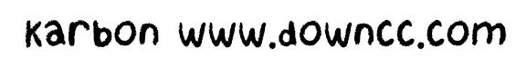 karbon regular字體