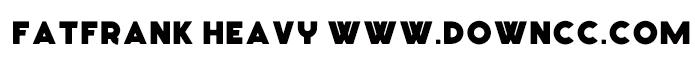 fatfrank heavy字體