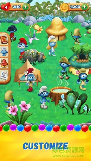 藍(lán)精靈泡沫射擊手游 藍(lán)精靈泡沫射擊游戲下載