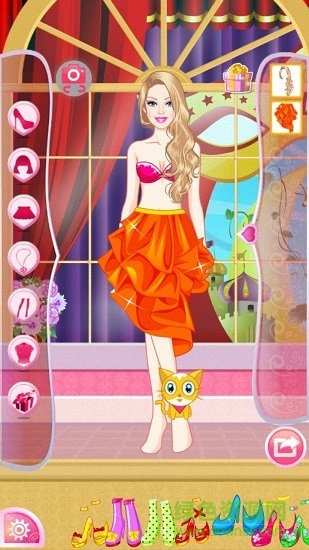 芭比公主舞會(huì)裝扮游戲