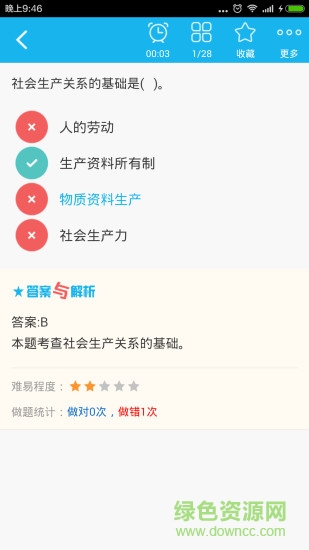 初級經(jīng)濟(jì)基礎(chǔ)總題庫 v4.38 安卓版 1
