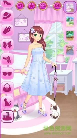 時尚公主換裝舞會游戲下載
