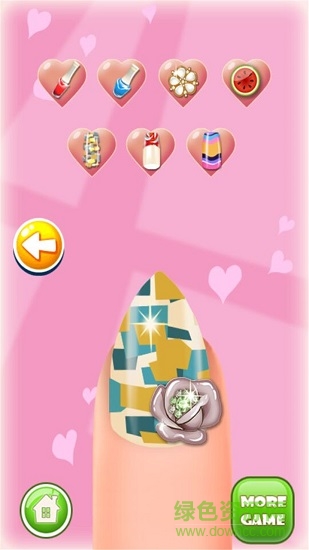 公主美甲沙龍小游戲