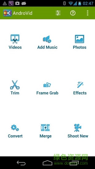 AndroVid視頻微調(diào)app下載