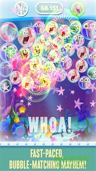 海綿寶寶泡泡派對手游 v1.9.8 安卓版 1