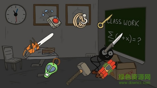 火柴人學校逃脫 v1.6 安卓版 1