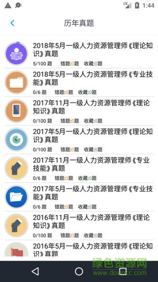 一級人力資源考題 v1.6.220003 安卓版 4