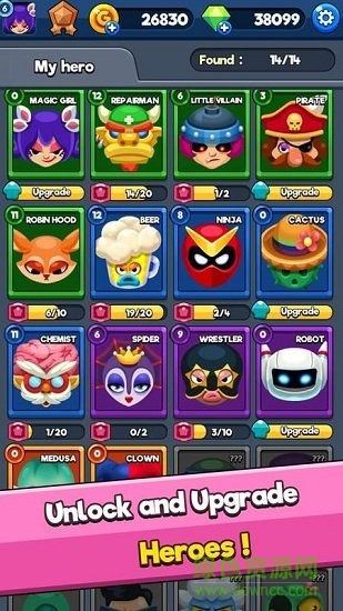 英雄口袋競(jìng)爭(zhēng)游戲(HEROES) v1.0.3 安卓版 1