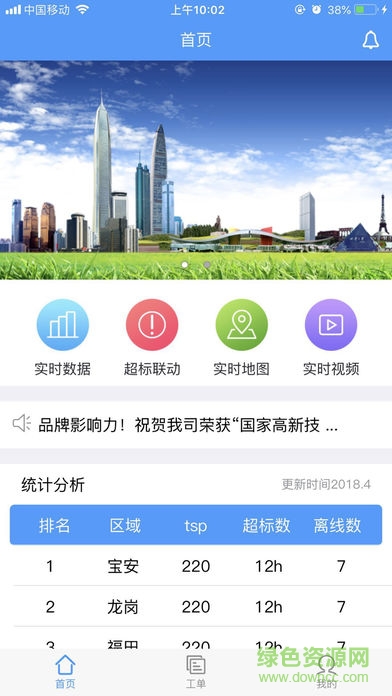 深圳揚(yáng)塵監(jiān)控系統(tǒng) v0.1.1 安卓版 3