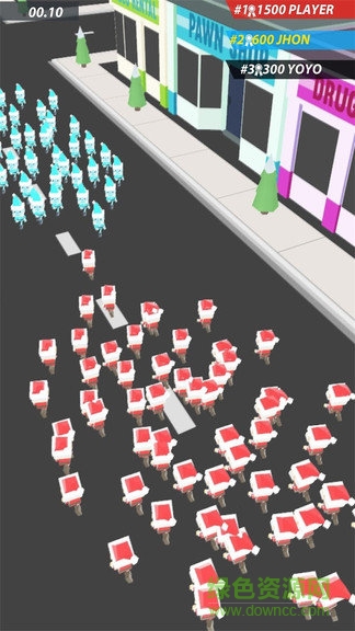 擁擠城市圣誕版