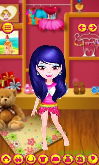 開心女孩換裝 開心女孩換裝小游戲