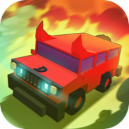 方塊車追逐游戲