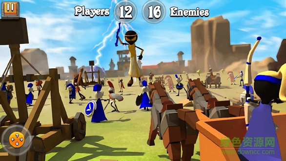 火柴人希臘勇士城堡戰(zhàn)爭(zhēng)無(wú)限金幣版 v5.0 安卓中文版 0